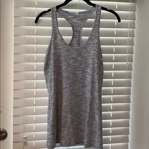 Lululemon Cool Racerback CRB tank top size 8 gray
